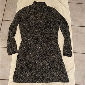 GAP Collared Long Sleeve Shirt Dress